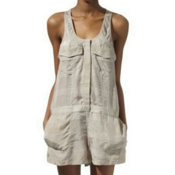 🌲T by Alexander Wang Dobby Romper - Picture 2 of 6